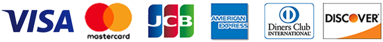 クレジットカード対応可能ブランド